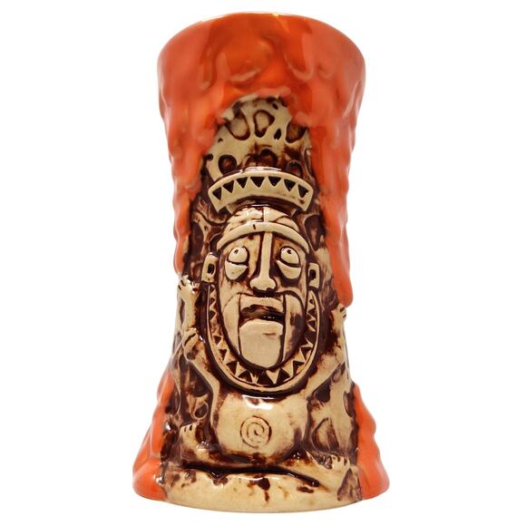 Disneyland Krakatoa Tiki Mug Cup 2nd Edition Trader Sams Enchanted Tiki Bar Lava - Picture 1 of 16